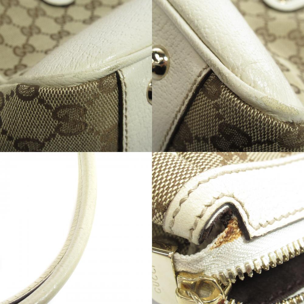 Gucci GG Canvas Princy Tote Bag Brown - Picture 10 of 10